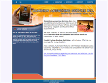 Tablet Screenshot of dominionansweringservice.com